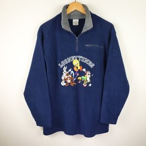 Warner Brothers Studios Looney Tunes Pullover Navy